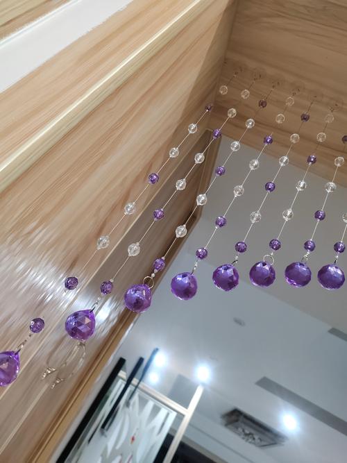 珠簾水晶隔斷簾 家居風水的點睛之筆與現(xiàn)代空間分隔藝術(shù)